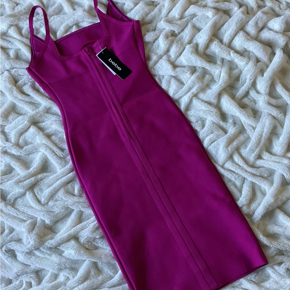 🚫SOLD🚫Bebe BANDAGE MINI DRESS - Picture 5 of 10